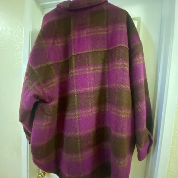 Good American Pop Thistle Shacket - Picture 5 of 6